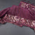 Raw Silk Maroon Zari Stripes Saree And Thread Border