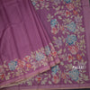 Kota Thulian Pink Floral Printed Saree