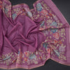 Kota Thulian Pink Floral Printed Saree