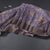 Semi Raw Silk Purple Floral Printed Saree