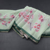 Kota Mint Green Floral Printed Saree
