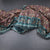 Raw Silk Dark Brown Kalamkari Printed Saree