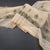 Linen Cream Floral Thread Work Saree 02
