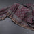 Raw Silk Maroon Printed Saree 02