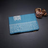 Semi Raw Silk Blue Elephant Printed Saree And Stripes Border