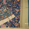 Tussar Multi Colour Kalamkari Printed Saree 02