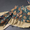 Tussar Multi Colour Kalamkari Printed Saree 02