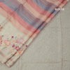Raw Silk Multi Colour Printed With Zari Stripes Saree