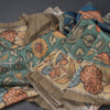 Tussar Sage Green Kalamkari Printed Saree