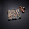 Tissue Sage Green Saree With Painted Zari Thread And Mirror Work
