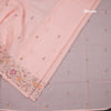 Kota Baby Pink Thread Work Saree