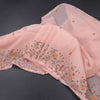 Kota Baby Pink Thread Work Saree