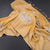 Raw Silk Yellow Thread Work Saree In Bird Design