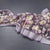 Semi Linen Violet Floral Printed Saree 02