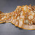 Semi Linen Mustard Yellow Floral Printed Saree