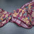 Semi Linen Wine Colour Floral Printed Saree