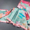 Semi Raw Silk Light Blue Floral Printed Saree And Ribbon Border