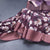 Semi Linen Plum Purple Floral Printed Saree And Zari Border