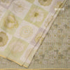 Linen Multi Colour Floral Paint Work Saree