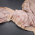 Raw Silk Light Peach Printed Saree