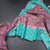 Kota Onion Pink Floral Paint Work Saree