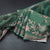 Linen Jade Green Saree With Painted Zari Thread Work