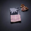 Kota Black Floral Printed Saree And Zari Checked Border 02