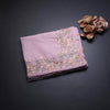 Kota Rose Pink Thread Work Saree