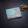 Kota Powder Blue Saree With Thread Work Saree
