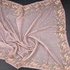 Kota Peach Floral Thread Work Saree 02