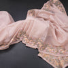 Kota Peach Floral Thread Work Saree 02