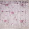 Raw Silk Light Onion Pink Floral Printed Saree And Cut Work Border