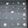 Soft Tissue Pista Green Floral Thread Work Saree