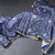 Semi Raw Silk Blue Printed Saree 02