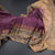Vaazhai Naar Purple Saree With Thread Buttas And Contrast Pallu 04