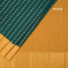 Art Silk Dark Green Zari Worked Saree
