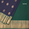 Art Silk Navy Blue Zari Worked Saree 03