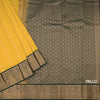 Art Silk Lemon Yellow Zari Worked Saree