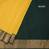 Art Silk Lemon Yellow Zari Worked Saree