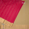 Art Silk Rose Pink Zari Worked Saree 02