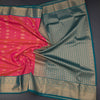 Art Silk Shot Colour Zari Worked Saree 02 - Kumaran Silks