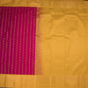 Art Silk Dark Pink Zari Worked Saree 04