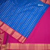 Art Silk Royal Blue Zari Worked Saree 02