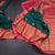 Art Silk Peacock Green Zari Worked Saree 03