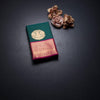 Art Silk Dark Green Zari Worked Saree 04