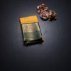 Art Silk Mango Yellow Zari Worked Saree 08