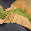 Art Silk Peacock Green Zari Worked Saree 06