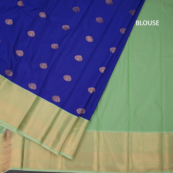 Art Silk Orange Zari Worked Saree 02