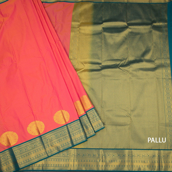Art Silk Dark Blue Zari Worked Saree