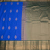 Art Silk Royal Blue Zari Worked Saree 03